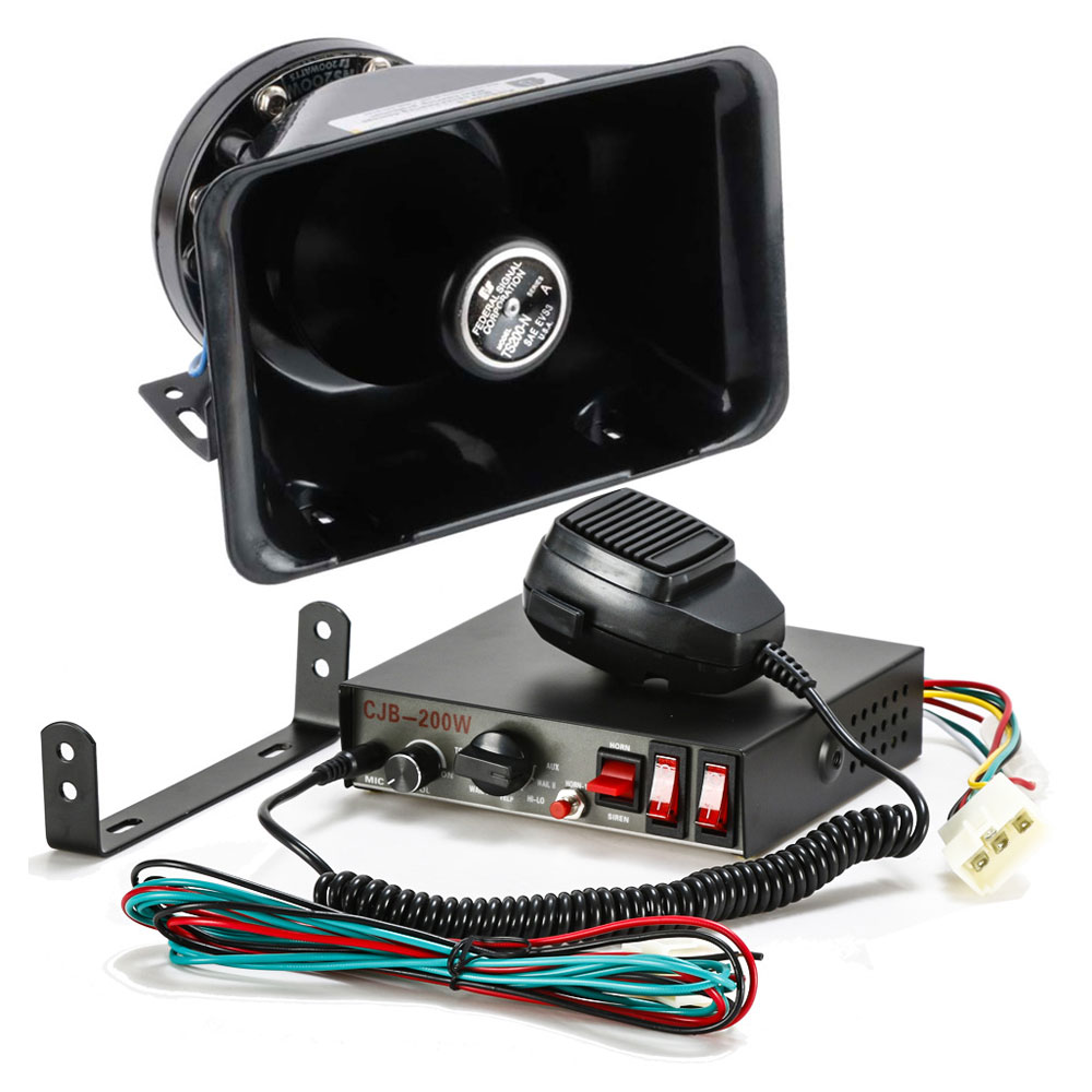 Home Security Police - Vehicle Warning Horn Car Police Siren