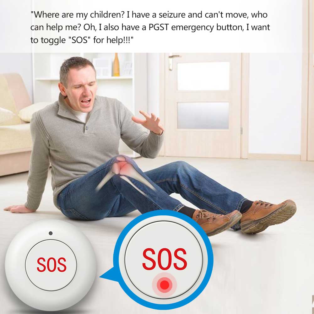 Wireless SOS Button Smart Home - огляд і ціна Home Security Systems Wireless