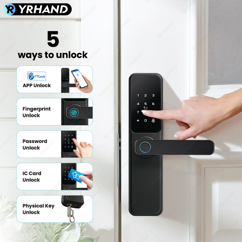 Bluetooth TTLock App Fingerpri - огляд і ціна Home Security Battery
