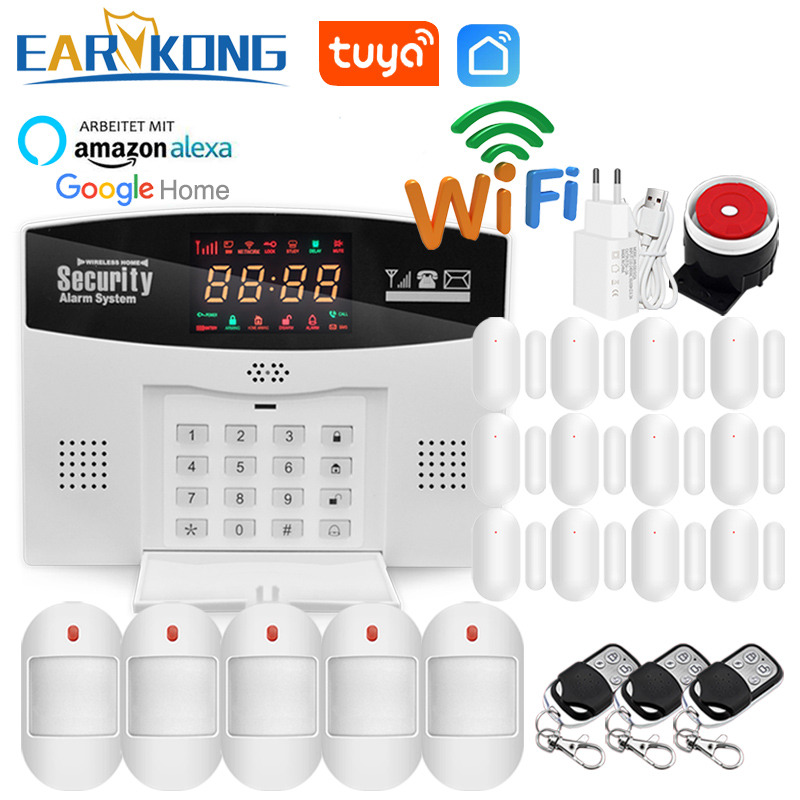 Tuya WiFi Home Burglar Alarm S - огляд і ціна Home Zone Security App