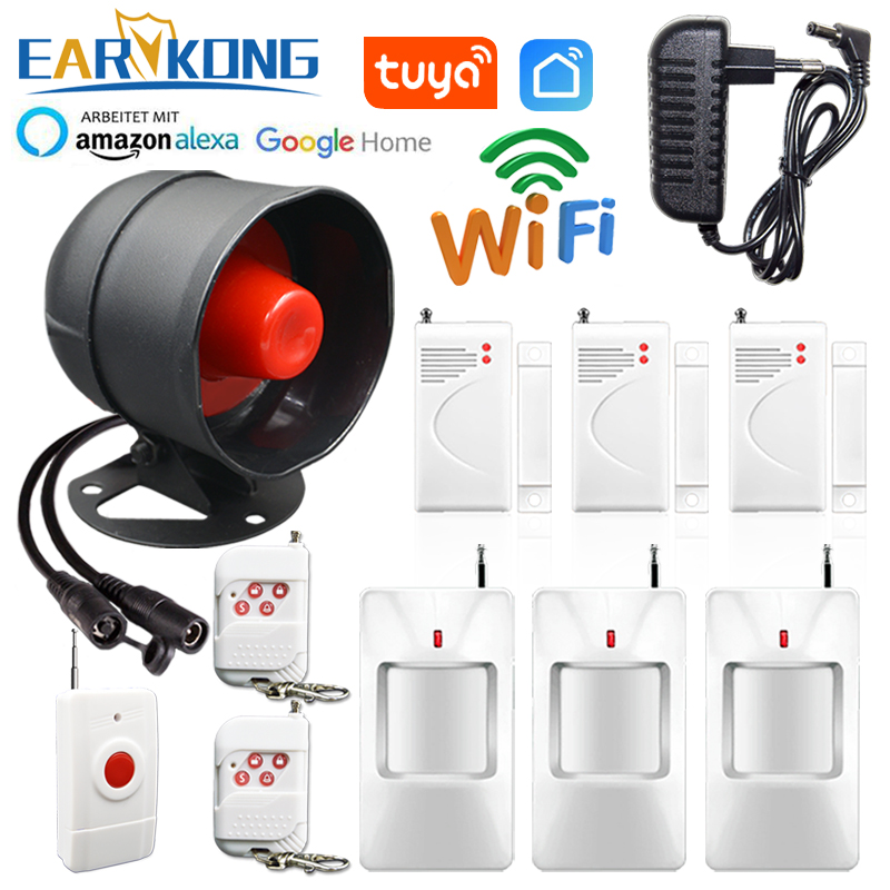 Tuya WiFi Wireless Alarm Syste - огляд і ціна Home Zone Security App
