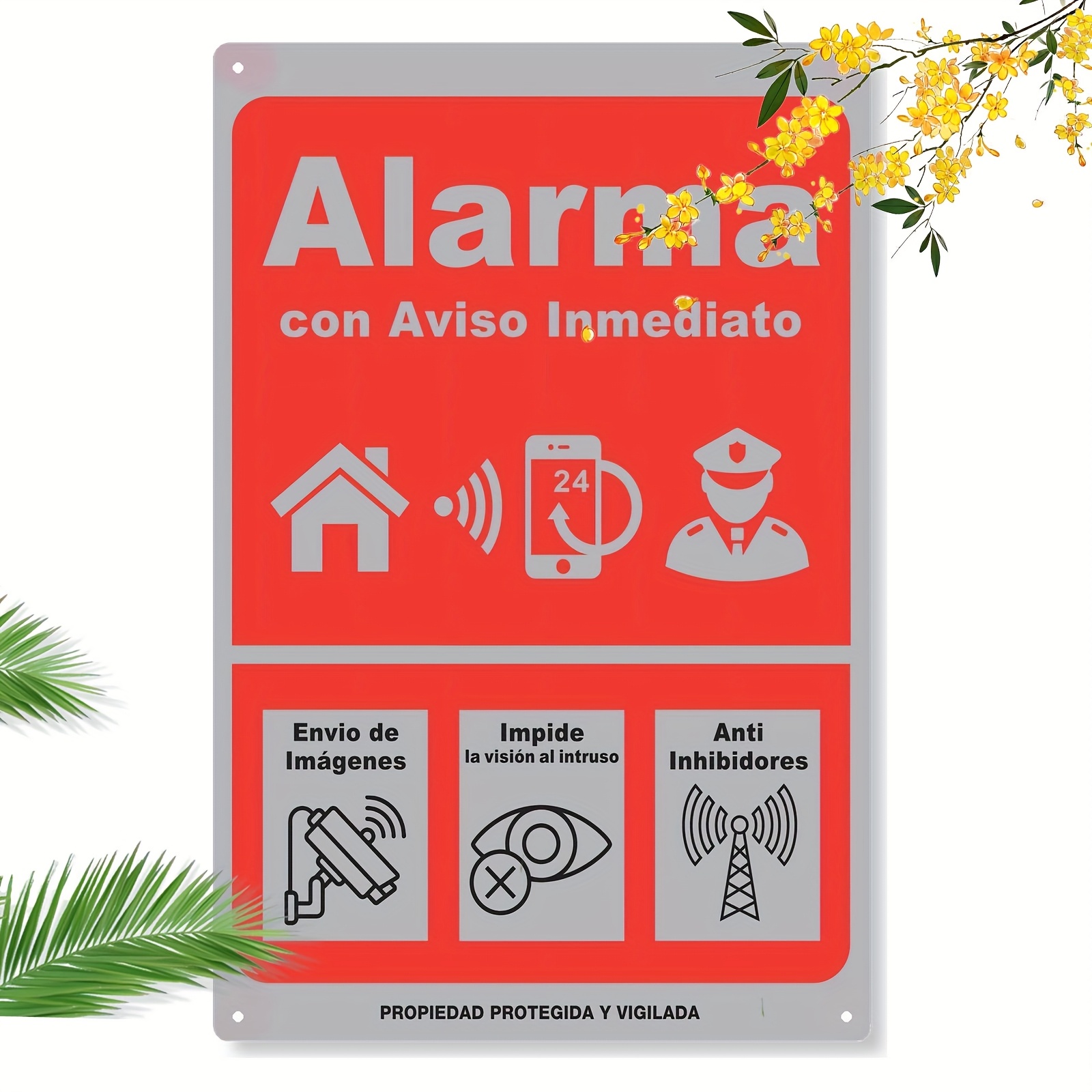 Vintage Spanish Alarma Alarm M - огляд і ціна Home Security Logo