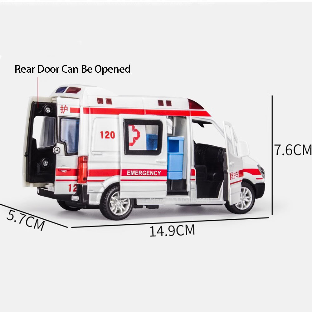 1:36 Scale City Ambulance Mode - огляд і ціна Home Security Police