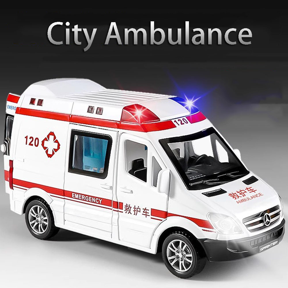 1:36 Scale City Ambulance Mode - огляд і ціна Home Security Police