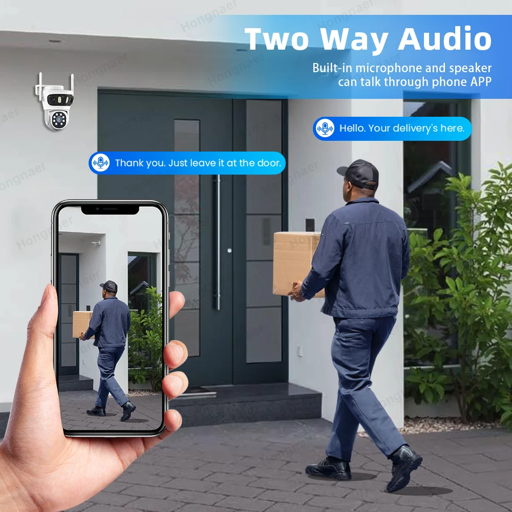 2026 Hongnaer 6MP 4CH 3 Lens 2 - огляд і ціна Home Security Cameras Wireless