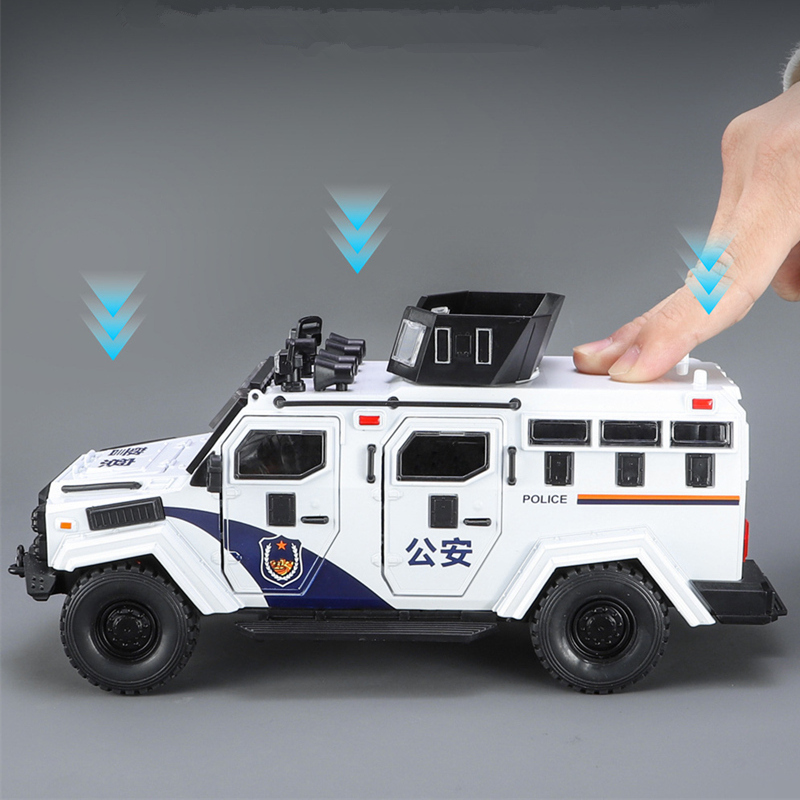 1:24 Alloy Tiger Armored Car T - огляд і ціна Home Security Police