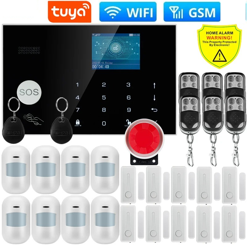 W7B Wireless Wired Alarm Syste - огляд і ціна Home Zone Security App