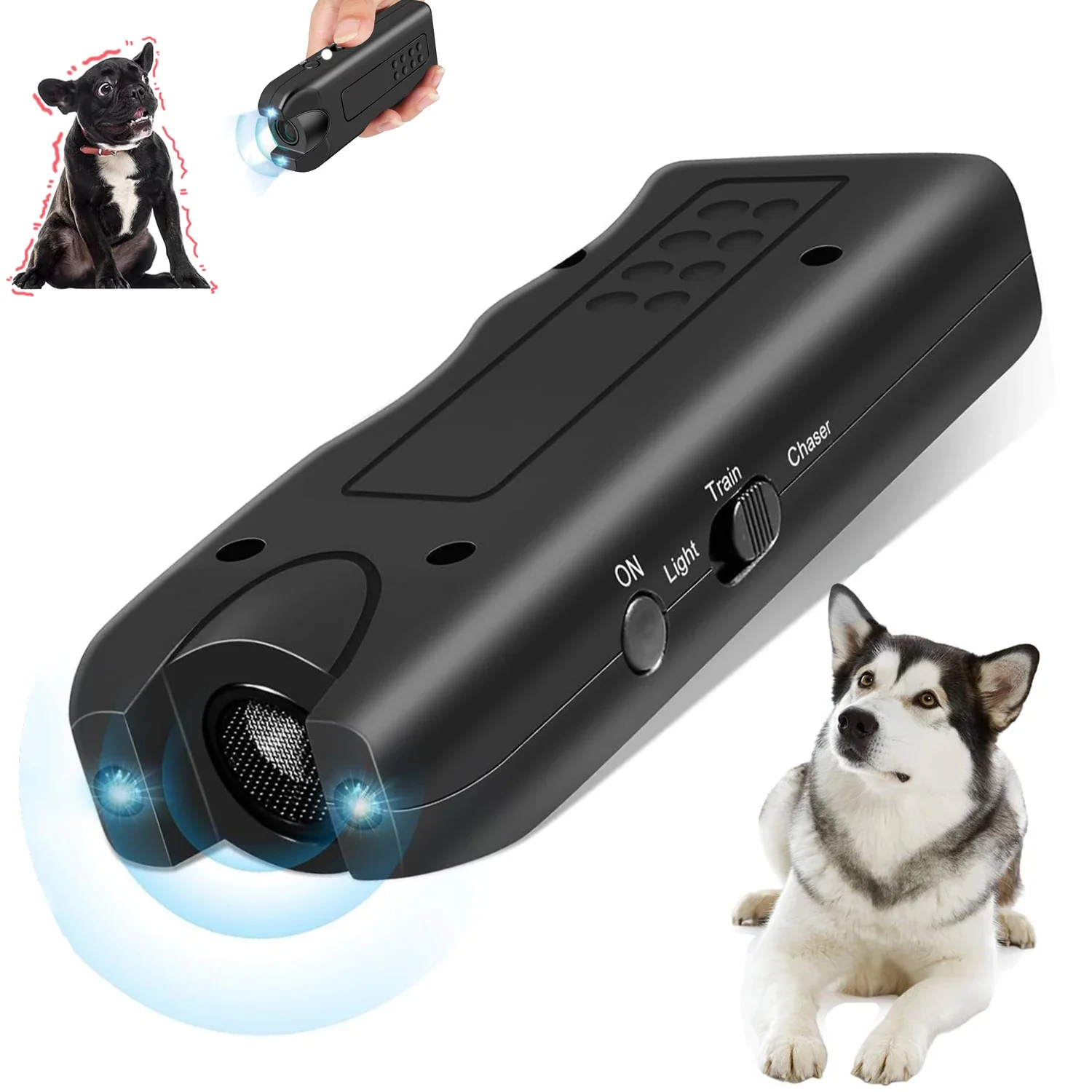 Portable Dog Ultrasonic Repell - огляд і ціна Barking Dog Alarm