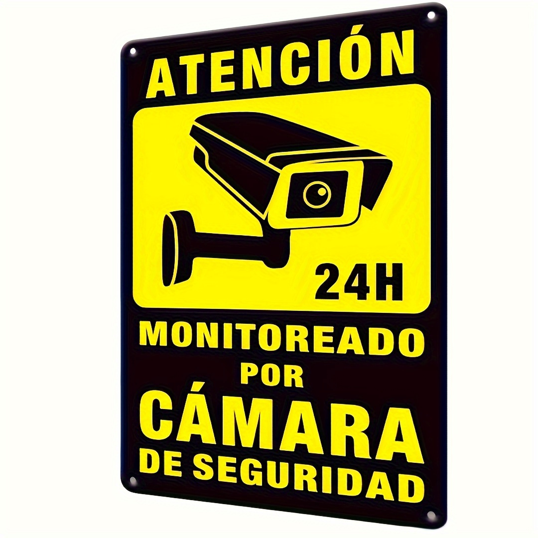 24 Hour Surveillance Warning M - огляд і ціна Home Security Logo