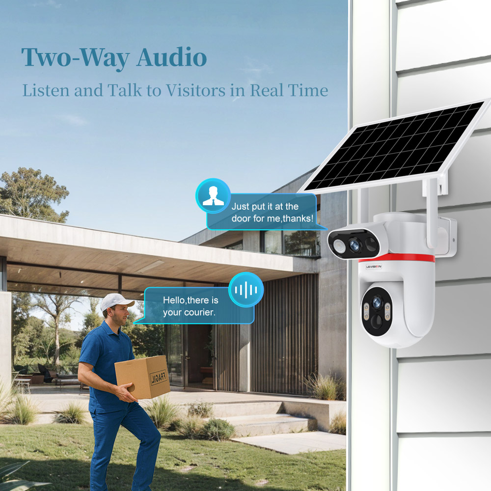 LS VISION Solar Security Camer - огляд і ціна Home Zone Security Camera