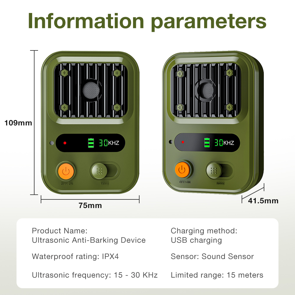 Voice Control Dog Stopper Ultr - огляд і ціна Barking Dog Alarm
