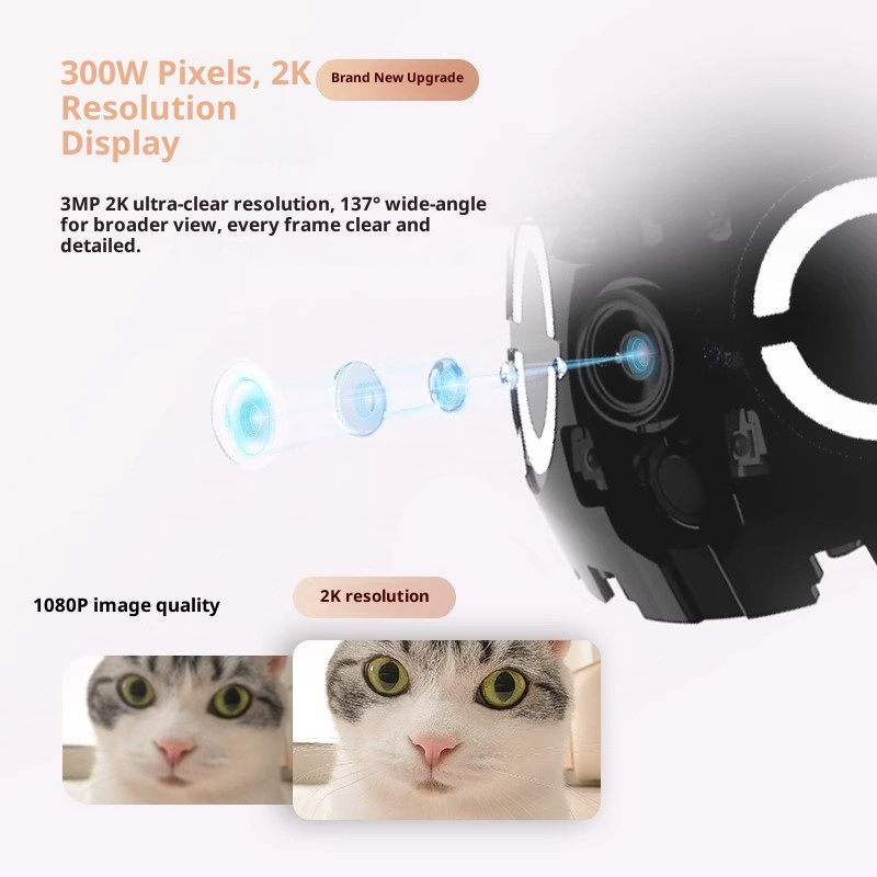 Enabot ROLA Mini Smart Robot I - огляд і ціна Home Security Cameras Wireless