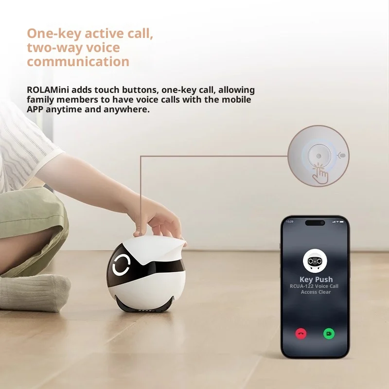 Enabot ROLA Mini Smart Robot I - огляд і ціна Home Security Cameras Wireless