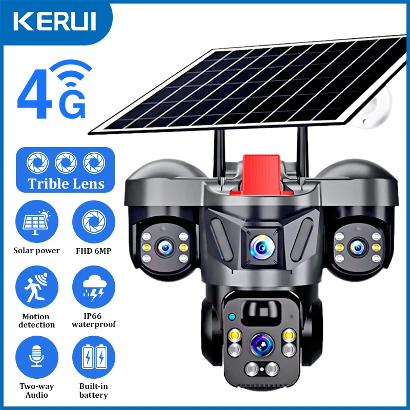 KERUI V380 Pro Outdoor PTZ 6MP - огляд і ціна Home Security Brand