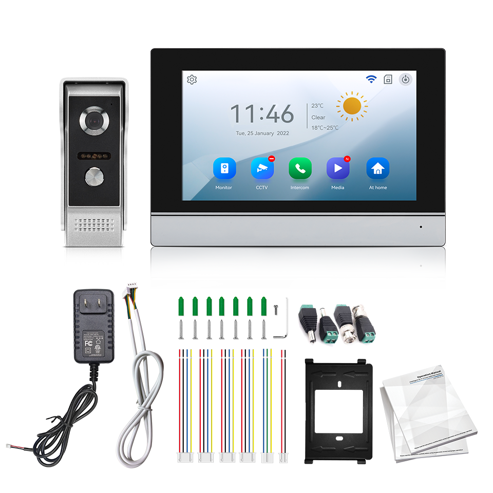 7Inch IPS Screen 2MP  Tuya Rem - огляд і ціна Home Security Ultimate