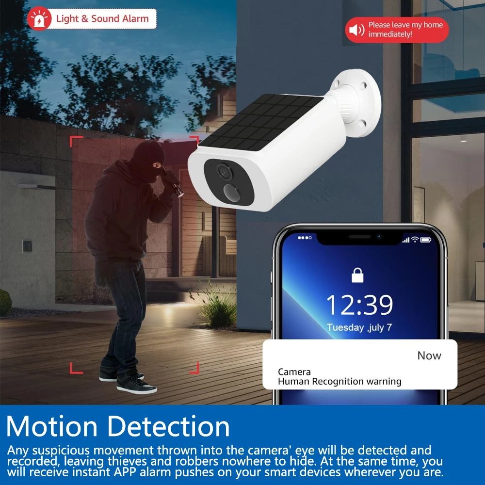 Tuya 5MP Solar Security Camera - огляд і ціна Home Security Cameras Wireless