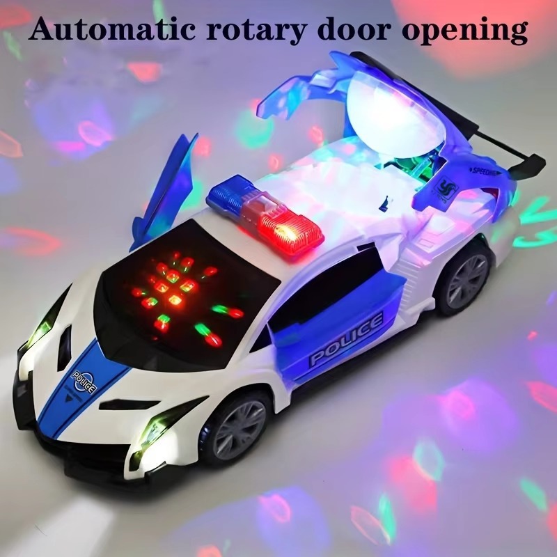 360° Rotating Police Car Toy w - огляд і ціна Home Security Police