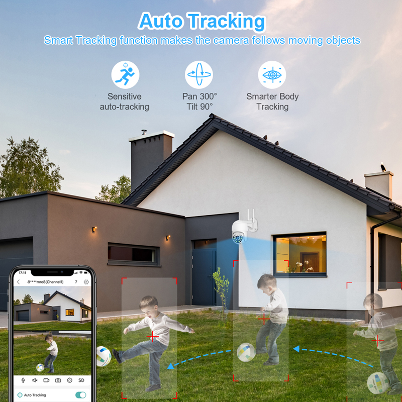Smar 3MP Wireless CCTV Securit - огляд і ціна Home Security Cameras Wireless