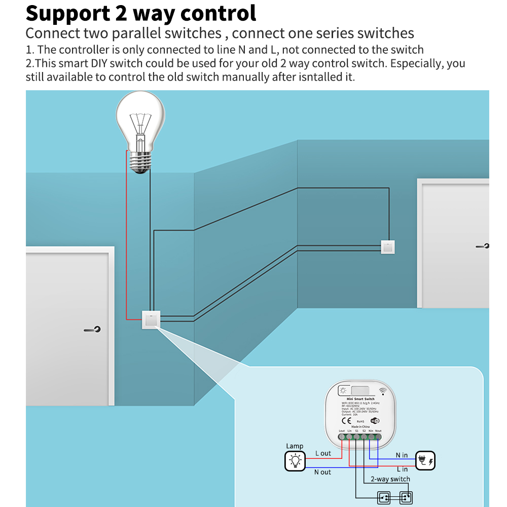 Tuya WiFi Smart Self-Powered L - огляд і ціна Home Security Battery