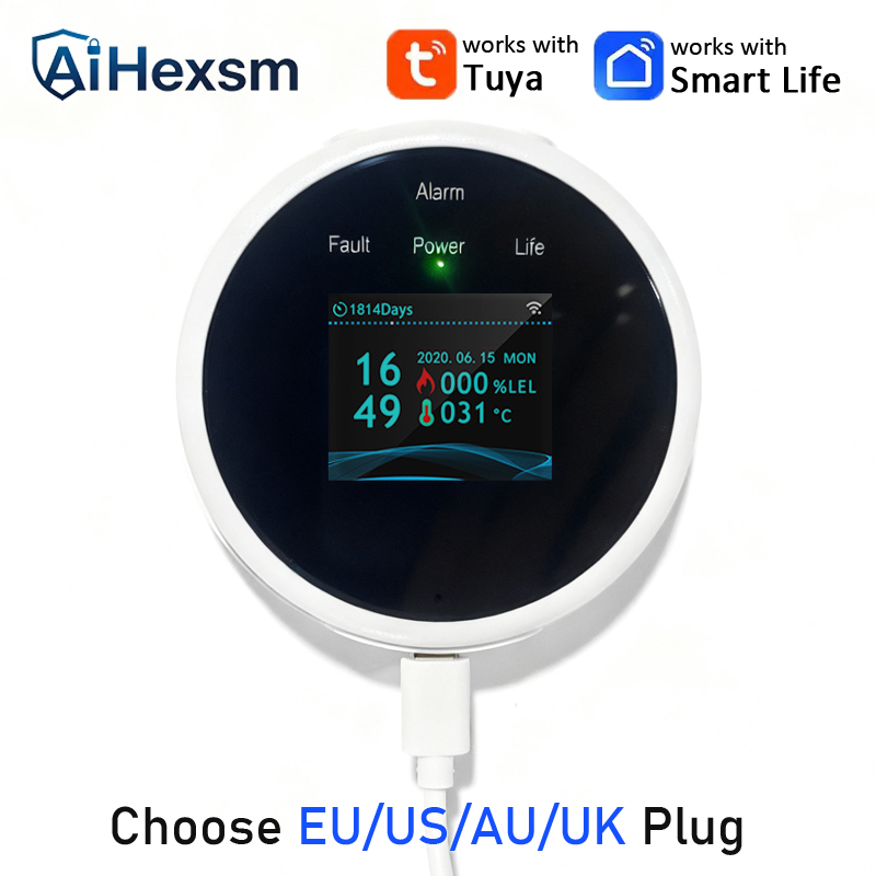 Hot EU/US/AU/UK Plug Safety Sm - огляд і ціна Home Security Uk