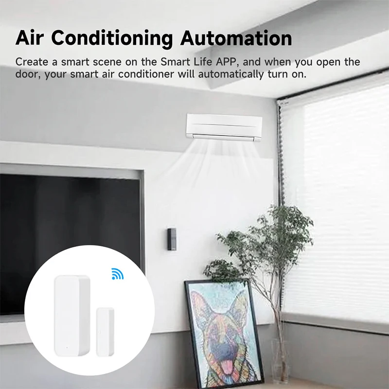 Tuya WiFi Smart Door Sensor Do - огляд і ціна Home Security Ultimate
