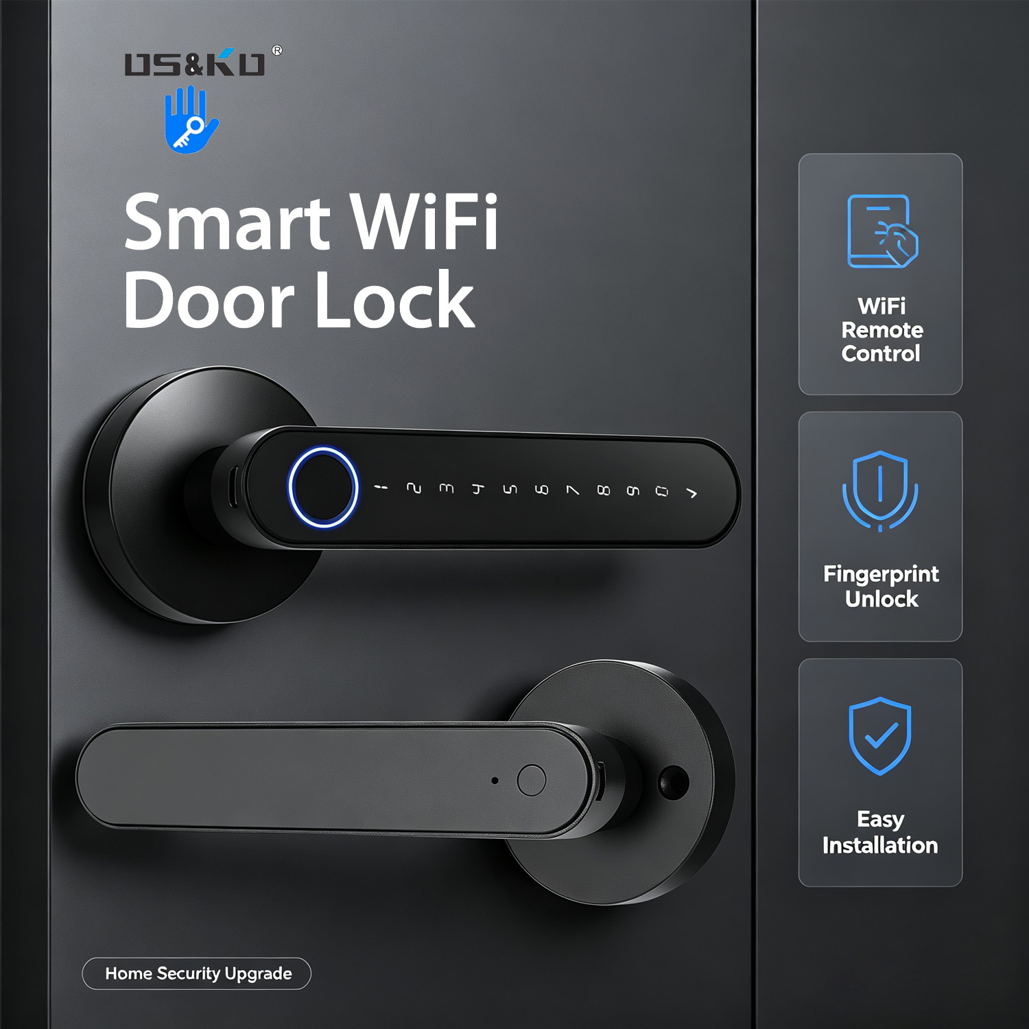 TTLock Smart Digital Door Lock - огляд і ціна Home Security Battery